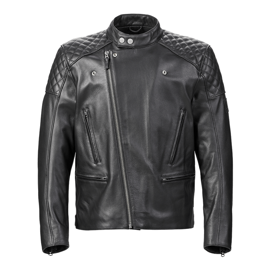 Braddan Asymmetric Leather Jacket